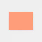 Koraalvaste kleur post-it® notes (Voorkant)