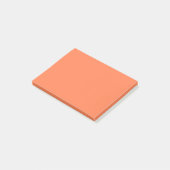 Koraalvaste kleur post-it® notes (Schuin)