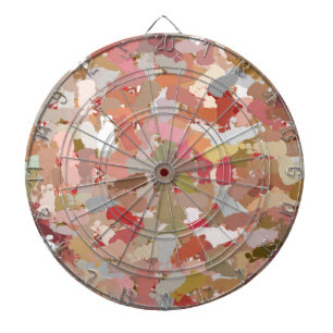 Koraalverf Splatter Dartbord