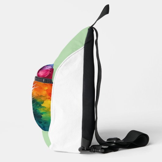 Koraalverpulvering Sling Bag (Rechts)