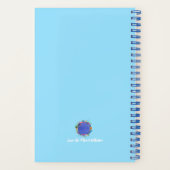 Koraalvis, Ocean Blue, Red de planeet Notitieboek (Achterkant)