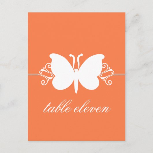 Koraalvlinder Briefkaart (Voorkant)