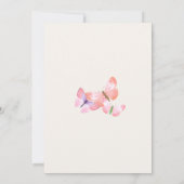  koraalvlinder Ik heb een nieuwe adresverplaatsing Aankondiging (Achterkant)