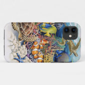 koraalwater met tropische vis Case-Mate iPhone case (Achterkant (horizontaal))