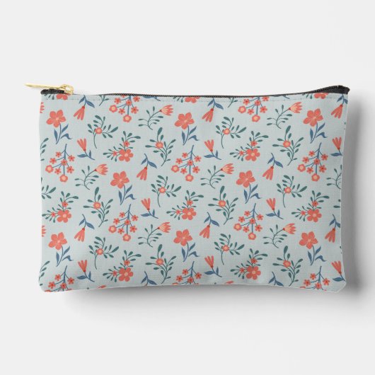 Koraalweide Bloemmotief Etui (Voorkant)