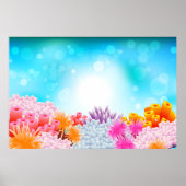 Koraalzee Poster (Voorkant)