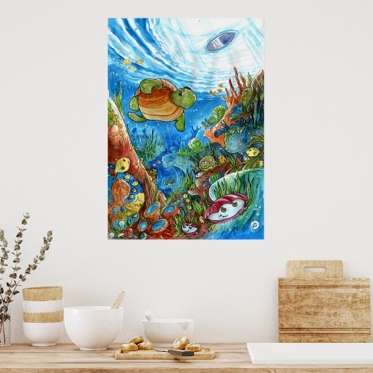 Koral Dreams Poster (Keuken)