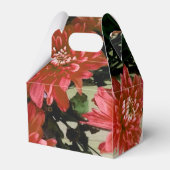 Koral Flowers Butterfly Floral Hartelijk dank Bedankdoosjes (Achterkant)