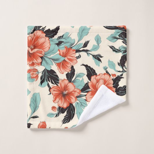 Koral Garden Bad Handdoek (Wasdoekje)