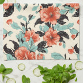 Koral Garden Theedoek (Gevouwen)