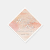 KORAL WATERVERF MODERN WEDING SERVETTEN (Hoek)