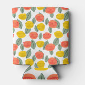 Koralen en goudbloemen blikjeskoeler (Achterkant)