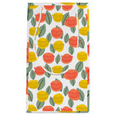 Koralen en goudbloemen klein cadeauzakje (Voorkant)