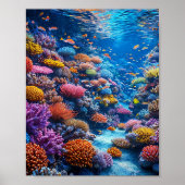 Koralen en het zee poster (Voorkant)