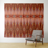 Koralen Ikat 4 Wandkleed (In Situ (horizontaal))