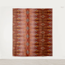 Koralen Ikat 4 Wandkleed