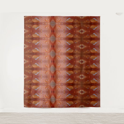 Koralen Ikat 4 Wandkleed (Voorkant)