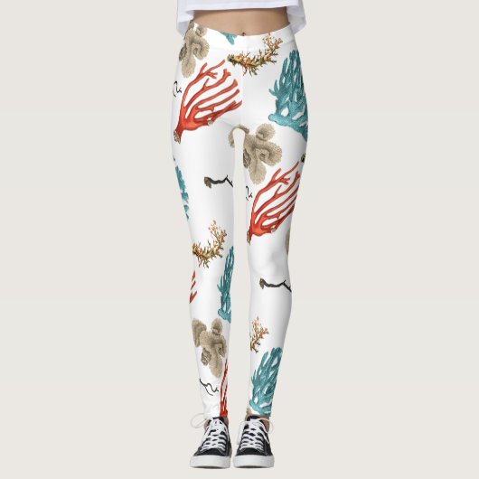 Koralen Leggings (Voorkant)