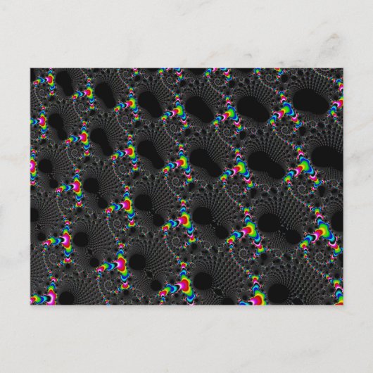 Koralen - Mandelbrot Briefkaart (Voorkant)