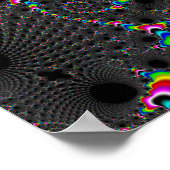 Koralen - Mandelbrot Poster (Hoek)