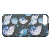 Koralen met schelpenpatroon Case-Mate iPhone case (Achterkant (Horizontaal))