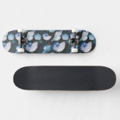 Koralen met schelpenpatroon skateboard (Horizontaal)