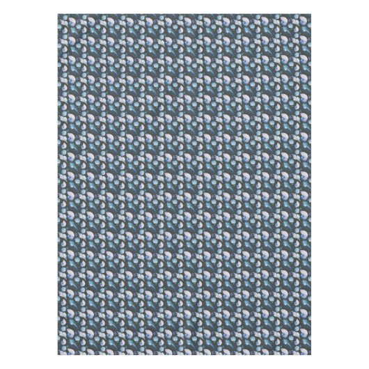 Koralen met schelpenpatroon tafelkleed (Voorkant)