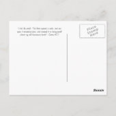 Koran Arabisch schrift Sura verse tree planten Briefkaart (Achterkant)