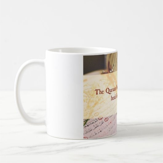 Koran - Breaks harten - Islamitische Mok (Links)
