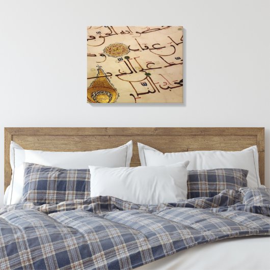 koran canvas afdruk (Insitu (Slaapkamer))