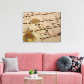 koran canvas afdruk (Insitu (Woonkamer))