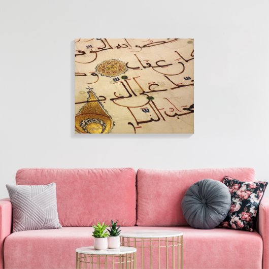 koran canvas afdruk (Insitu (Woonkamer))