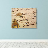 koran canvas afdruk (Insitu (Houten vloer))