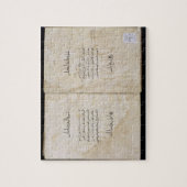 Koran, gedrukt in het Arabisch, 1537 (inkt op papi Legpuzzel (Verticaal)