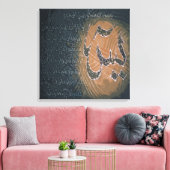 Koran Kareem - Sorat Yaseen Canvas Afdruk (Insitu (Woonkamer))