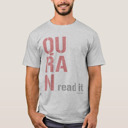 Koran: Lees het T-shirt (Voorkant)