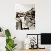 Korat AFB Thailand 1968 Afdruk Poster (Thuiskantoor)