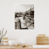 Korat AFB Thailand 1968 Afdruk Poster (Keuken)