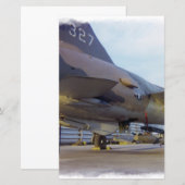 Korat AFB Thailand 1968 F-105 A1 Afdruk (Voorkant / Achterkant)