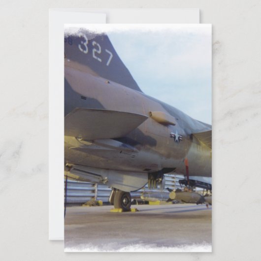 Korat AFB Thailand 1968 F-105 A1 Afdruk (Voorkant)
