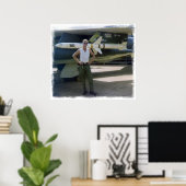 Korat AFB Thailand 1968 F-105 Print (Thuiskantoor)