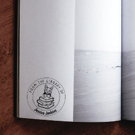 Korat Cat, boek uit de bibliotheek van Rubberstempel