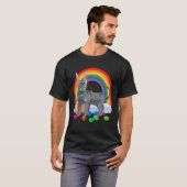 Korat Cat Easter Eggs Bunny T-shirt (Voorkant volledig)