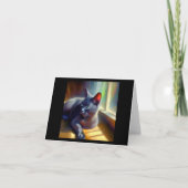 Korat Cat Kaart (Voorkant)