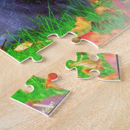 Korat Cat Legpuzzel (Zijkant)