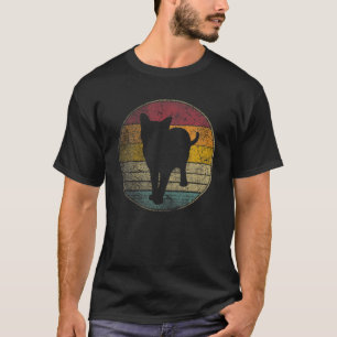 Korat Cat Shirt verstelbare retroflector Silhouet