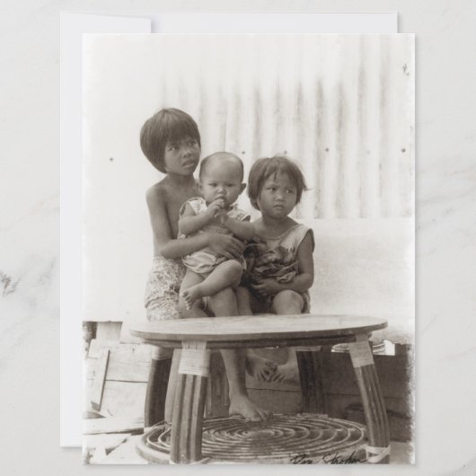 Korat Thailand 1968 Een afdruk (Voorkant)
