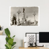 Korat Thailand Monument 1969 Poster (Thuiskantoor)