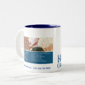 KORBAN CONTRACTING LLC TWEEKLEURIGE KOFFIEMOK (Voorkant links)