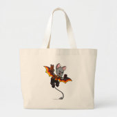 Korbat Haunted Bossen Player Grote Tote Bag (Voorkant)